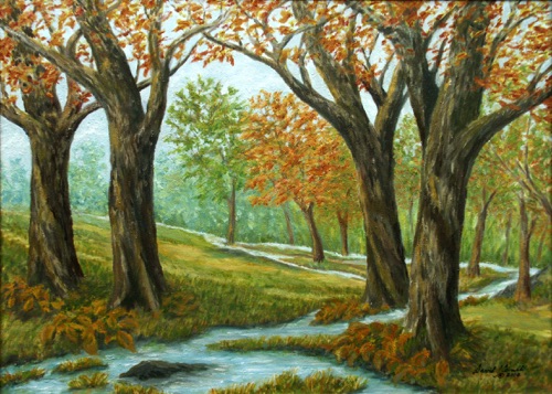 After Early Autumn Storms
16” x 20”
oil on canvas
©2009